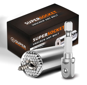 The SuperSocket™ - Unscrew Any Bolt! $29 Upgrade Version