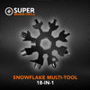 Snowflake SuperTool™- 18-In-1 Tool Gift Set for Christmas Default Title