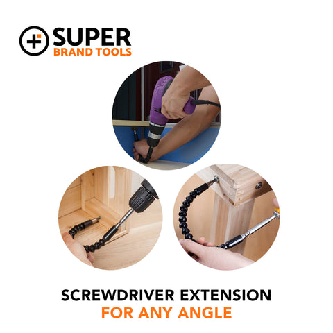 Image of The SuperBit™ - The 360 Degree Screwdriver Extension for ANY Angle! Default Title