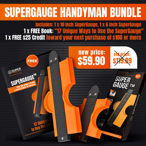 Image of SuperGauge™ "Handyman" Bundle (6 Inch Gauge + 10 Inch Gauge) Default Title