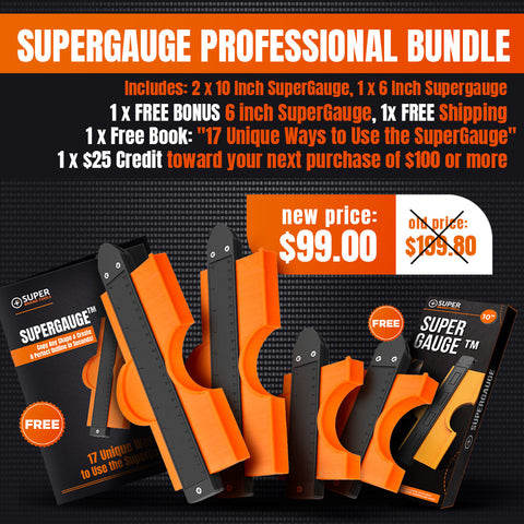 Image of SuperGauge™ "Professional" Bundle (6 Inch Gauge + 10 Inch Gauge) Default Title