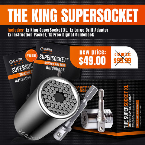 Image of The King SuperSocket™ XL - Unscrew Larger Bolts!