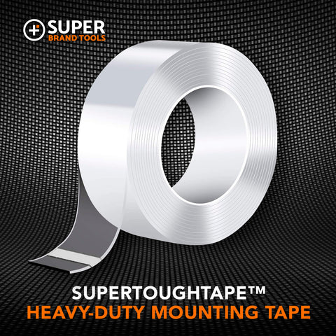 Image of SuperToughTape™ - Heavy-Duty Mounting Tape You Can Wash and Reuse! BUY 1 ROLL (Save Extra 5%),BUY 2 ROLLS (Save Extra 10%),BUY 4 ROLLS (Save Extra 15%),BUY 8 ROLLS (Save Extra 20%)